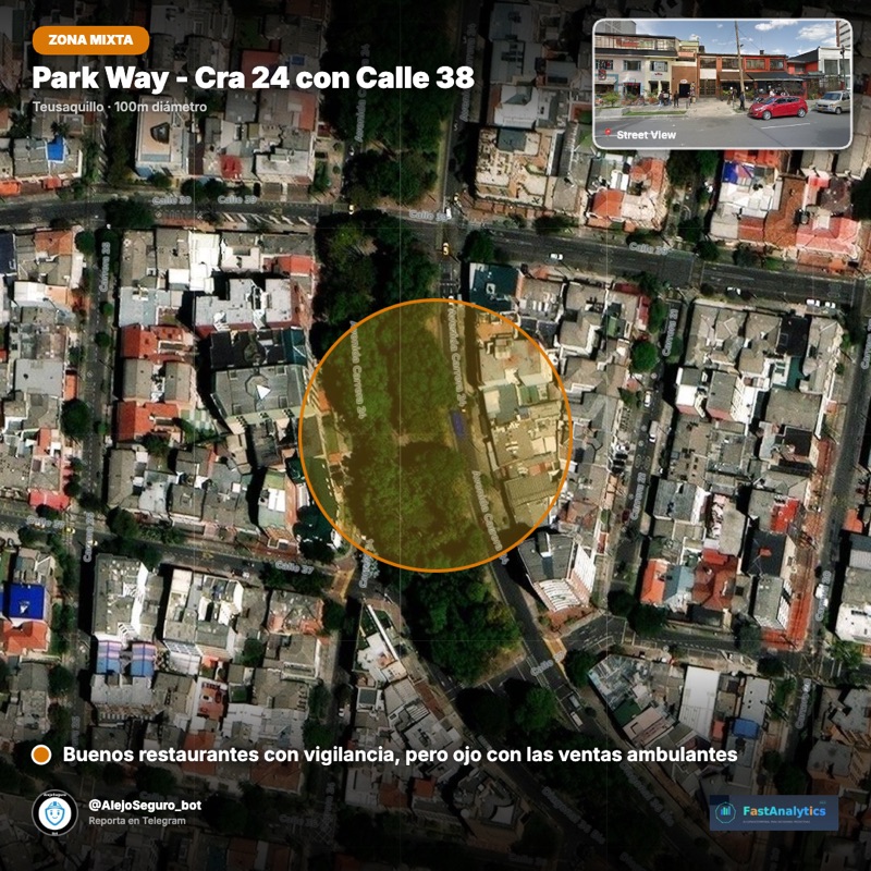 AlejoSeguro - Zona Mixta en Bogotá