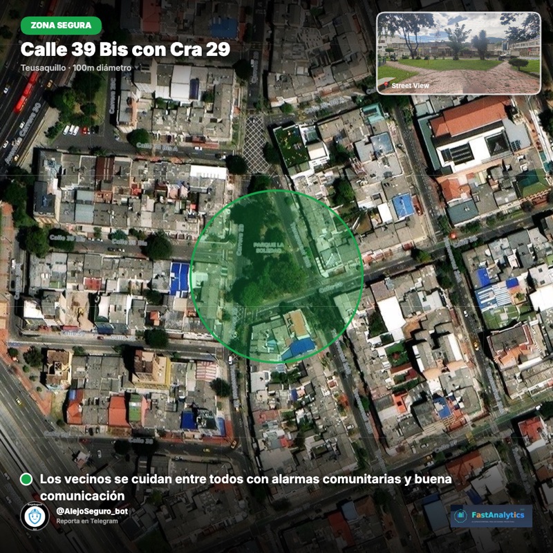 AlejoSeguro - Zona Segura en Bogotá